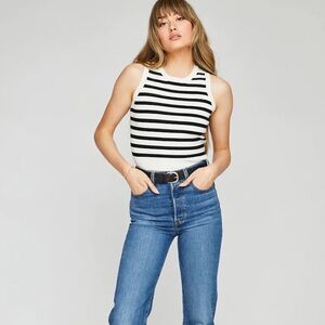 Gentle Fawn Cora black stripe tank M
